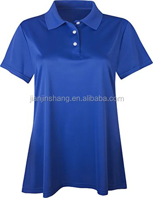 royal blue dri fit polo