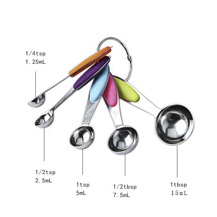 Amazon 2019 10pcs Stainless Steel Measuring Cups and Spoons Set/Baking Measuring Cups