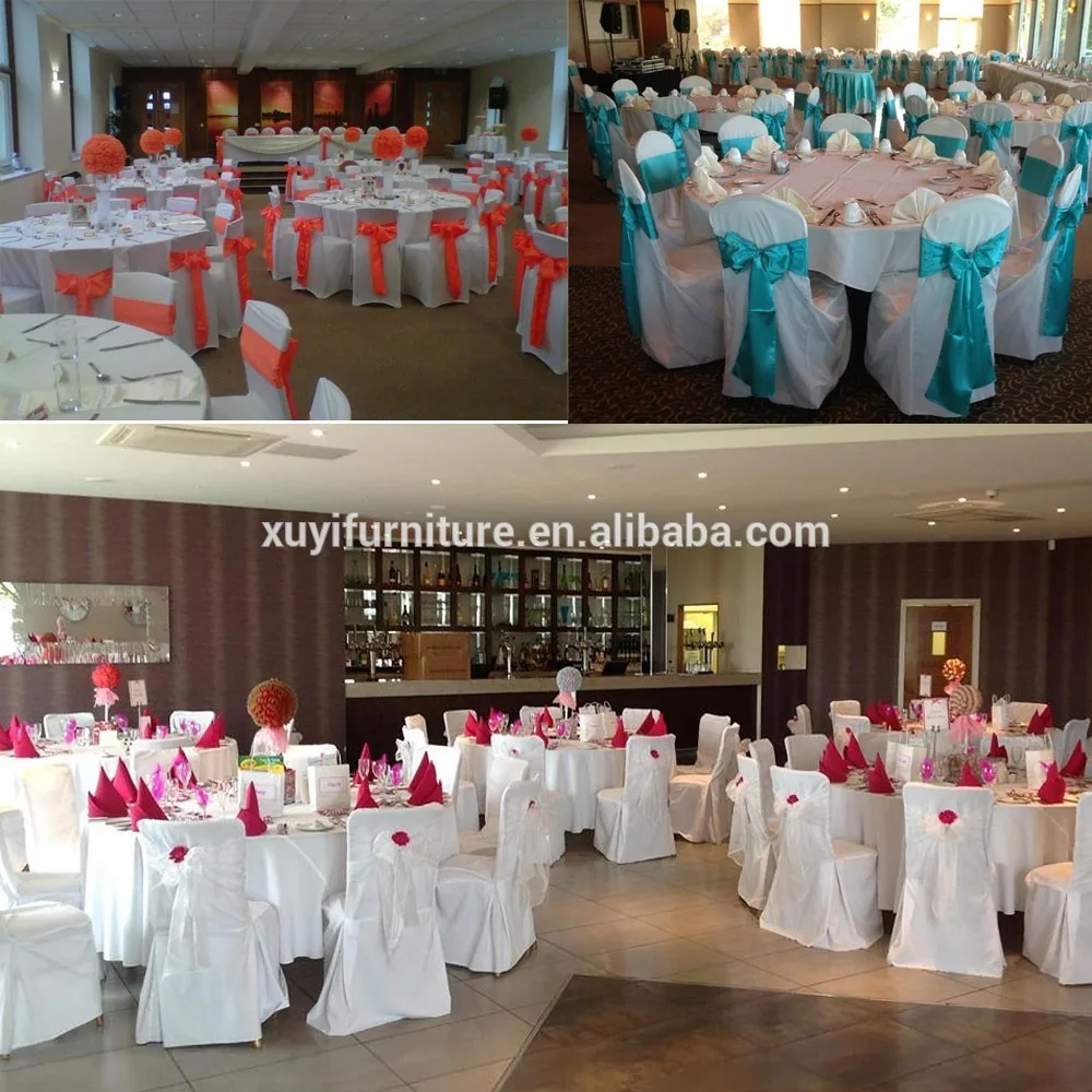 Chair cover sash ties