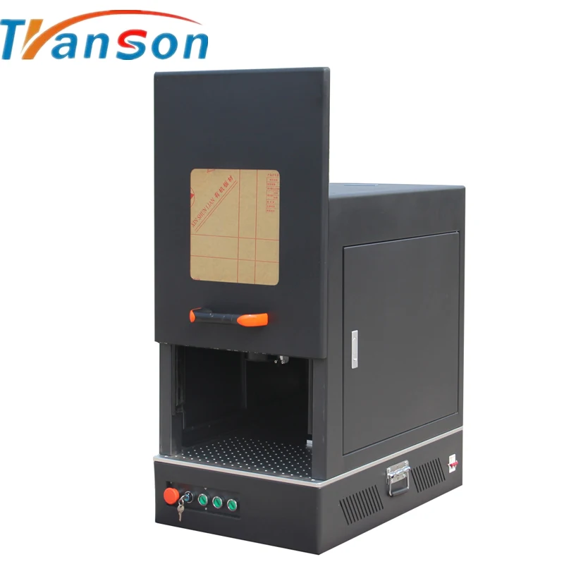 Hot Sale 20W CNC Yes Mobile phone case charger keypad Sealed Fiber Laser Marking Machine for Sale 20w 30w