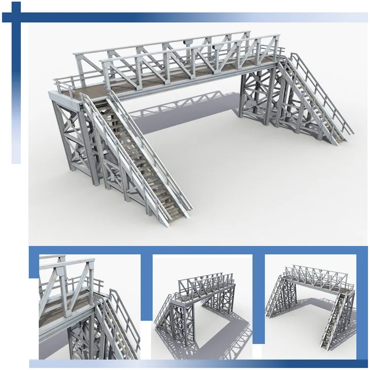 Light Steel Used Pedestrian Bridge For Sale Above The Road Buy Used