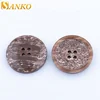 Resin coat button wholesale 4-hole coconut shell buttons for sale