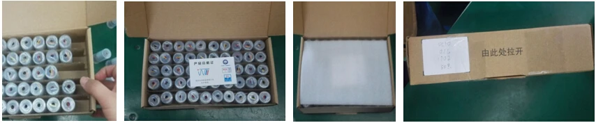 Packing of sensors