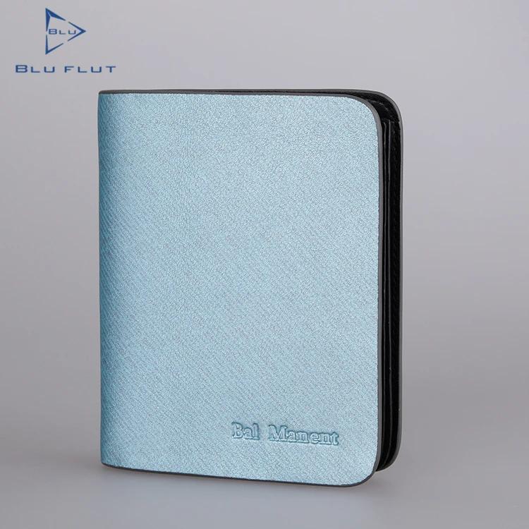 

office men leather fold wallet,leather mens wallet slim, Black,coffee,blue