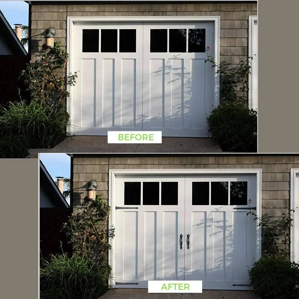 Garage Carriage Door Hinge Handles Hinges Decorative Hardware Kit