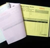 carbonless invoice book glue binding size 51/2*77/8