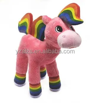 babyfirst rainbow horse plush toy