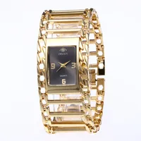 

Valentine Gift Mini Dial Bangle Quartz Watches Western Women Square Watch