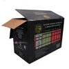 Custom logo recycle 5 layer glossy varnishing lead lights carton corrugated shipping boxes for small items,moving house,bottles