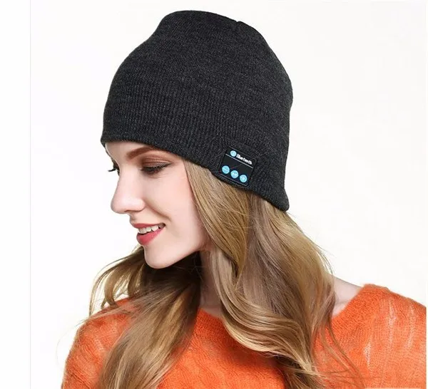 Amazon Hot Sale Winter Hats with Earphone Earbuds Wireless Beanie Hats Headphone