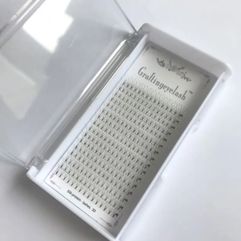 

4d russian volume false eyelashes 2d 3d 4d 5d 6d pre made fans, Natural black