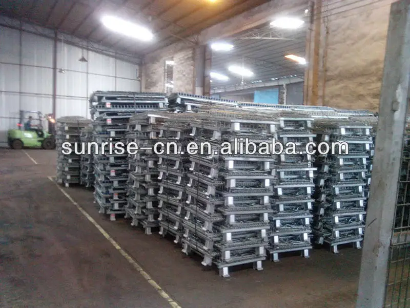 Contenedor De Rollo De Transporte Plegable,Jaula,Carro De Almacén,Caja