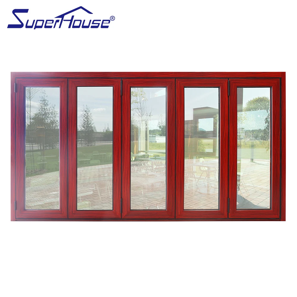 Chinese Top Factory Production Aluminum Bi-Folding Window&Door With High Performance