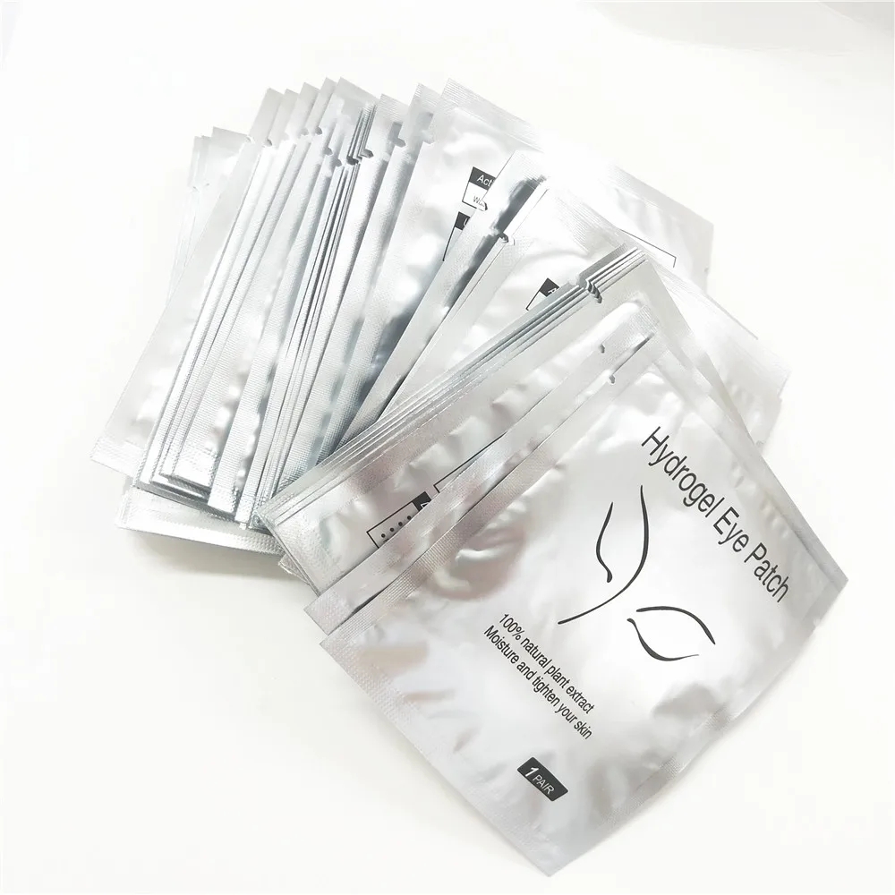 

Free shipping hydrogel eye patch disposable lint free eye gel eyepatch for eyelash extension