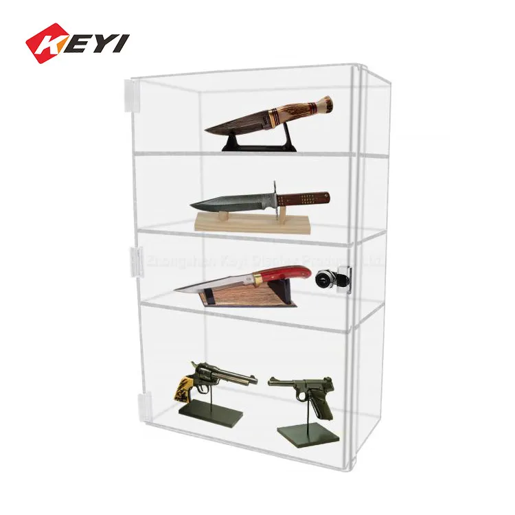Where can I get a desktop display case for two handguns?