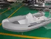 fiberglass hull inflatable boat/5.2m open deck outboard engine/ boat tender/rescue boat/fishing boat/ boat dinghy