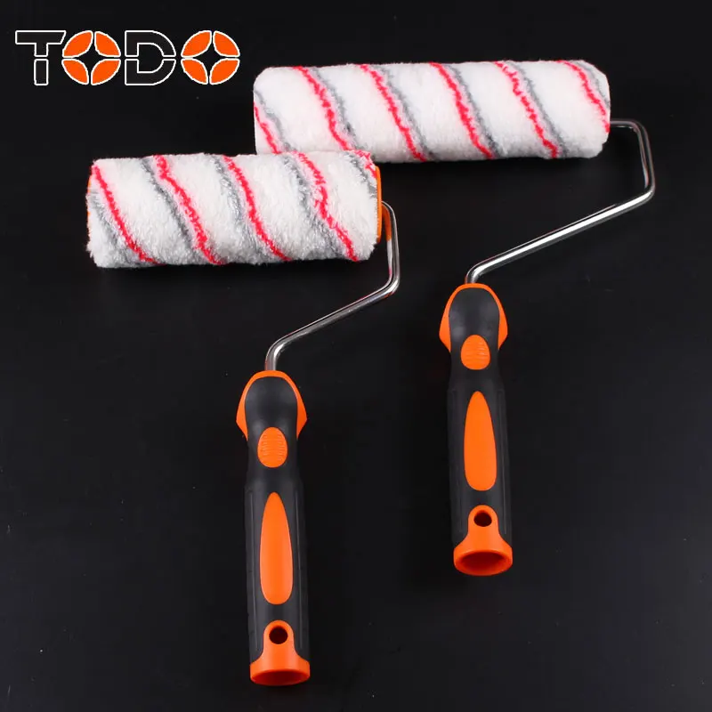 
Acrylic syntex girpaint multicolor orange roller refills rollers paint set 