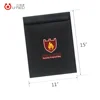 office supply file folder fire resistant money guard a4 fireproof document bag
