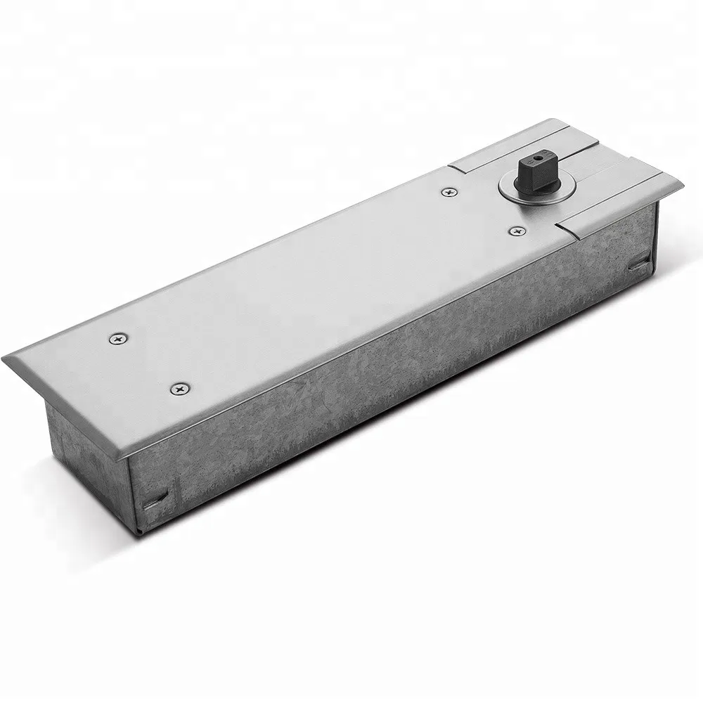 Heavy Duty Floor Hinge 300kg 304ss Glass Door Closer Hydraulic Floor