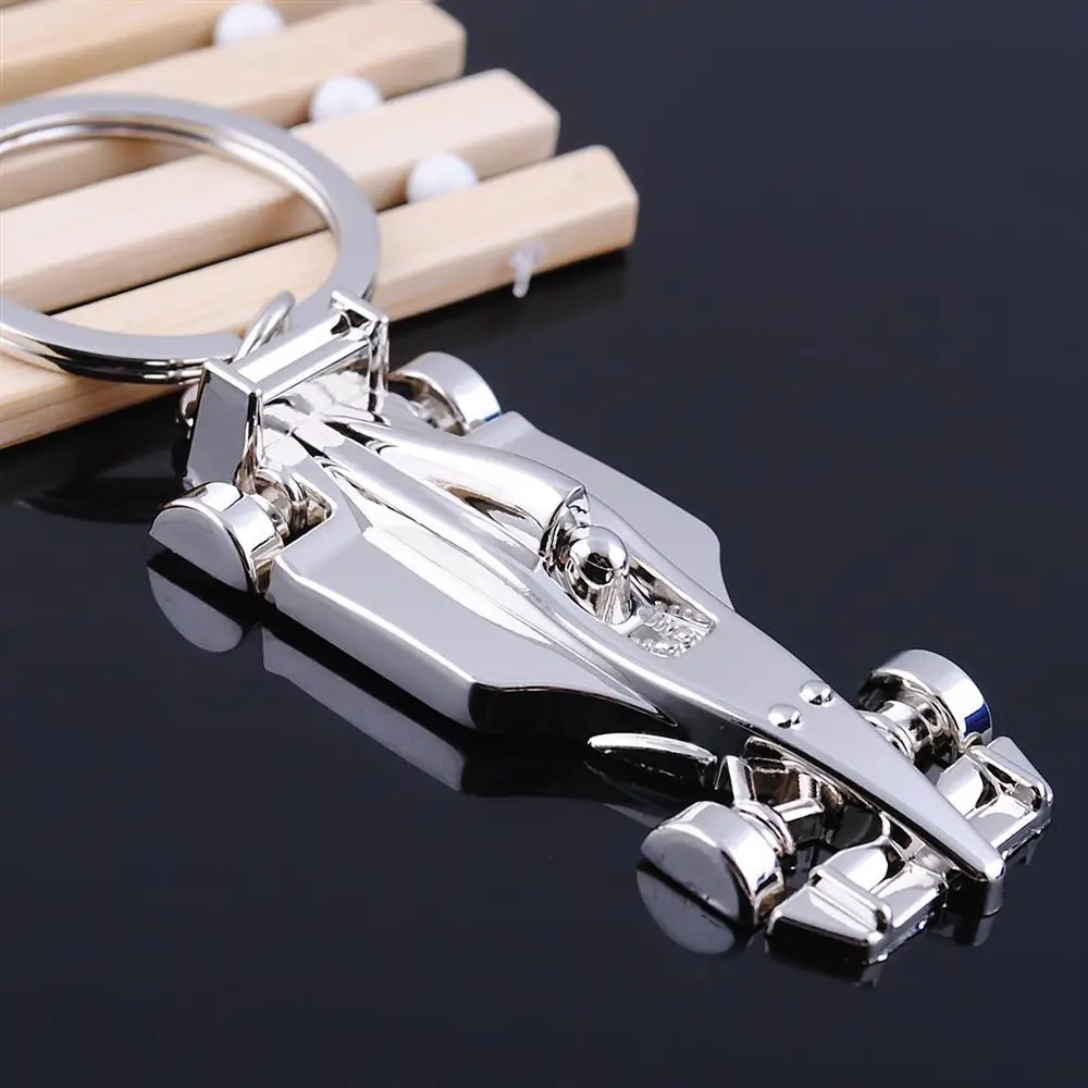 Custom Racing Car Key Chain Full Wheel Cars Keychain Formula One