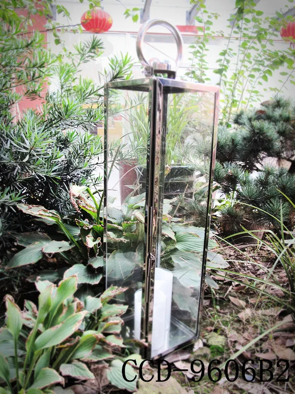 
Contemporary Indoor and Outdoor Home Decoration Hanging Metal Candle Lantern 