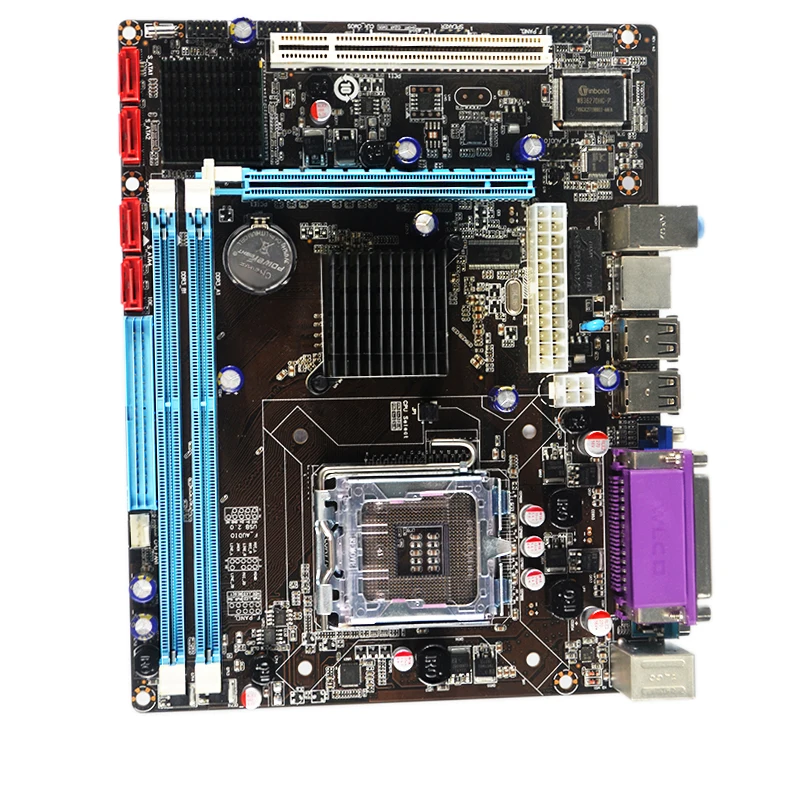 

Intel G41 dual core 775 socket DDR 3+ DDR2 combo Motherboard