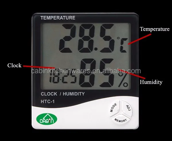 Thermometer Hygrometer Humidity Meter 