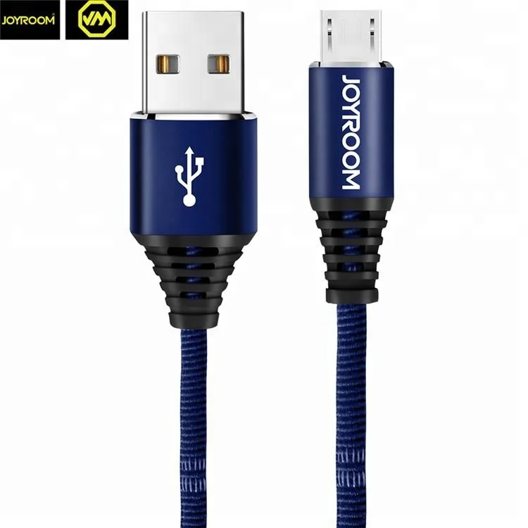 

JOYROOM S316 colorful premium fabric braided usb cable knit fabric cable