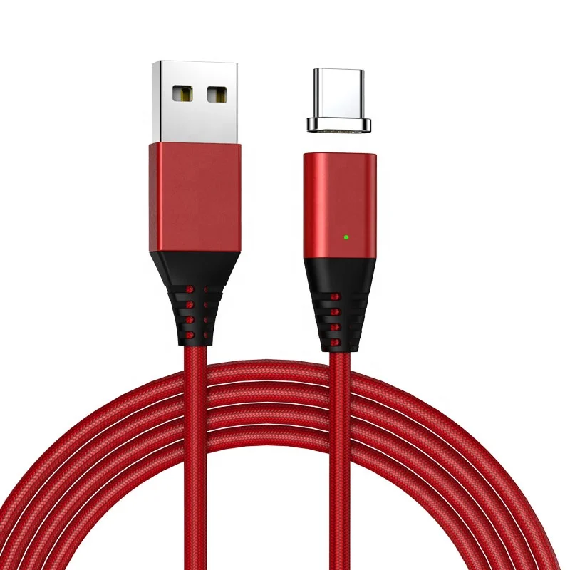 

Mobile Phone Fast Charging Led Data Cord Charger Cable Magnet 1M Usb Cable Magnetic With Magnet Cord Dust Plug, N/a