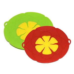 Image of Amazon Supplier Wholesale Existing Goods Boil Over Safe Guard Silicone Lid Spill Stopper