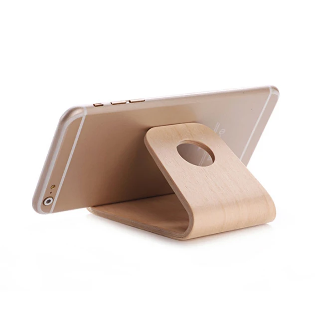 

Custom Wooden Bracket For IPhone, Wood Smart Phone Holder