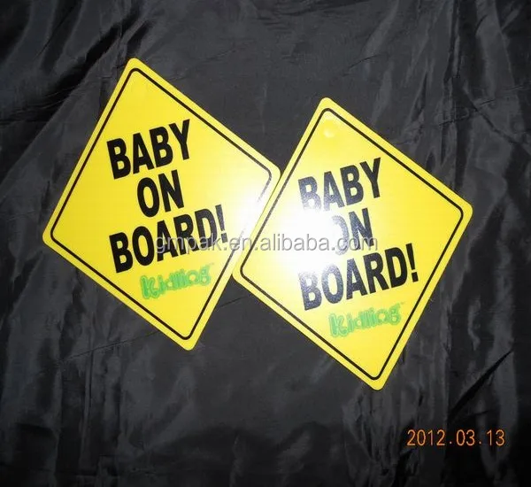 
Hot Sale Personalised Baby On Board Signs Sticker For Car 