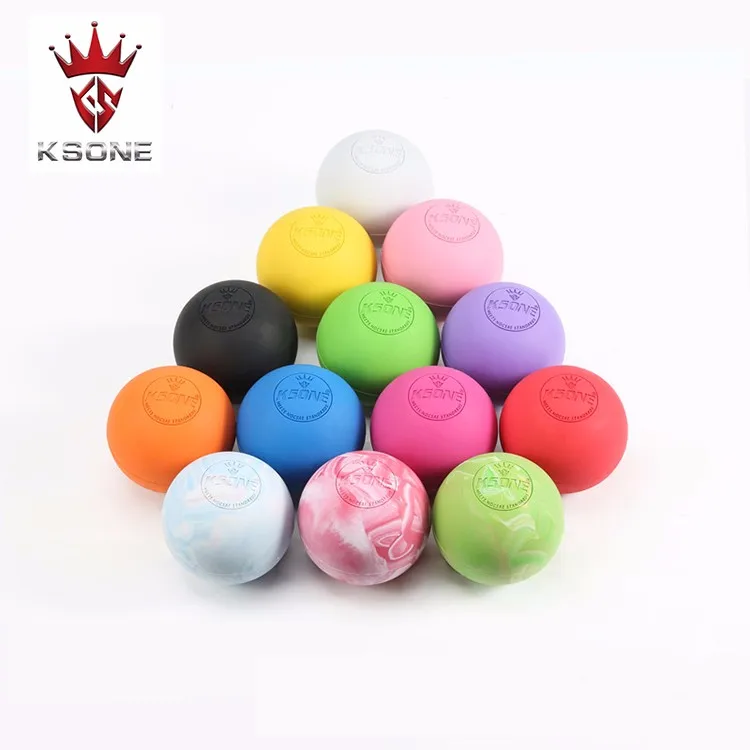 

2021 new formula natural rubber lacrosse match ball, Customized color
