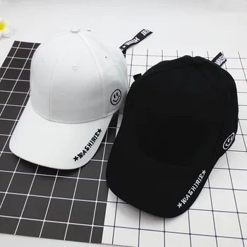 smiley face baseball cap