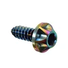 Colorful Titanium Metal Parts Bolts - Automobile Wheel Converted Titanium Bolts & Nuts - Roulded Car Bolts Wheel - Motorbike