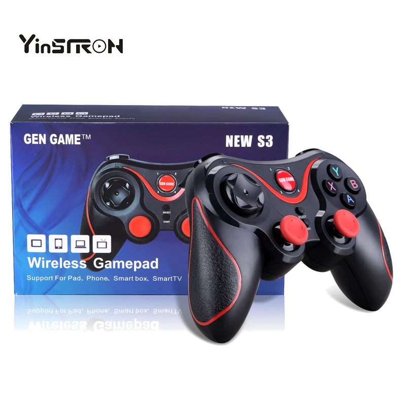 

2018 Hot Selling Wireless Bluetooth Game pad Game Controller Game pad for Android Smartphones, Black