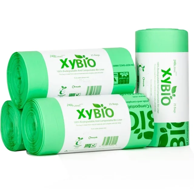 Wholesale Biodegradable Compostable Plastic Trash Bag On Roll Buy