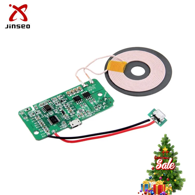 

Qi wireless magnetic induction charger pcba module