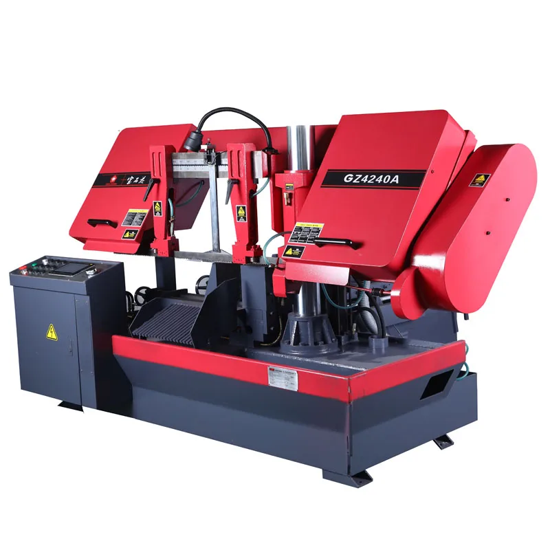 
Automatic easy operation metal cutting industrial band saw machine cutting metal exported worldwide GZ4240 
