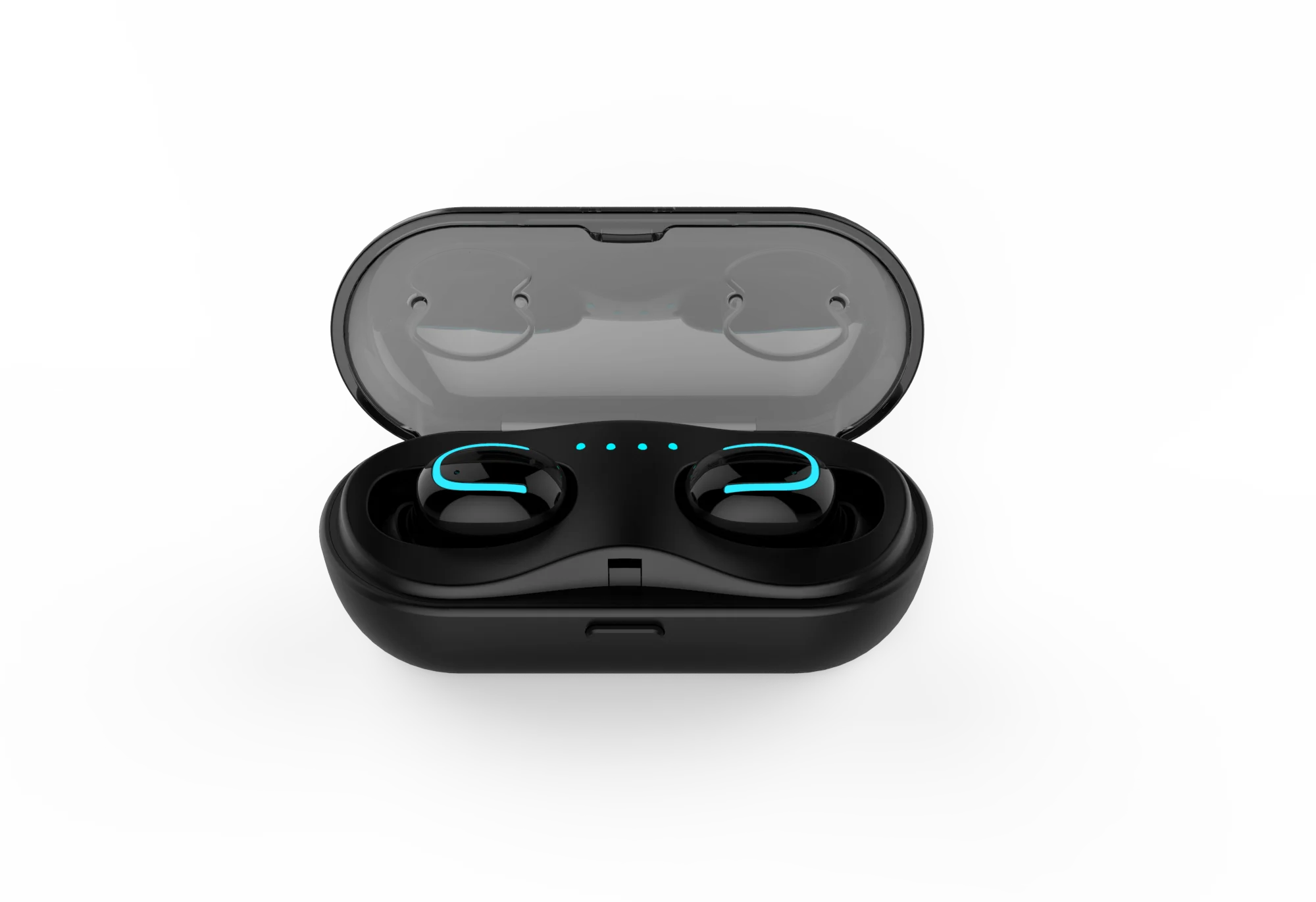 Twins Tws With Small Charging Case Earbuds True Wireless Bt Earbuds Tws Earbuds With Charging 