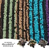 Shaoxing Keqiao 5mm sequin stripe embroidered reversible rainbow sequin fabric for garment