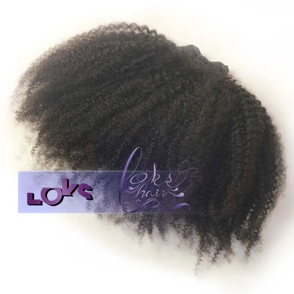 Best Mongolian Afro Kinky Curly Virgin Hair Weave For 4c 4a 4b
