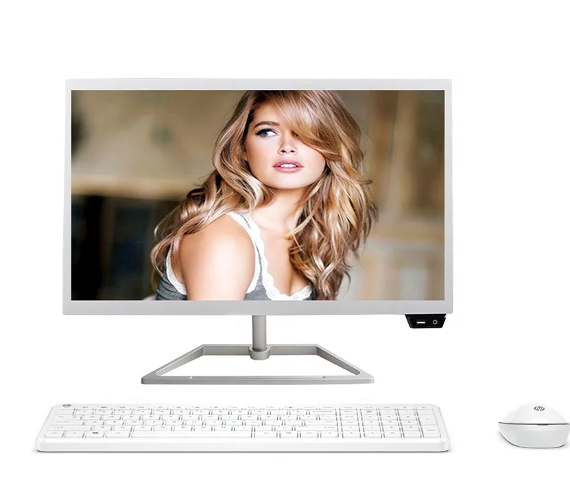 OEM 18.5 21.5 23.6 27 inch i3 i5 i7 pc monoblock gaming desktop computer
