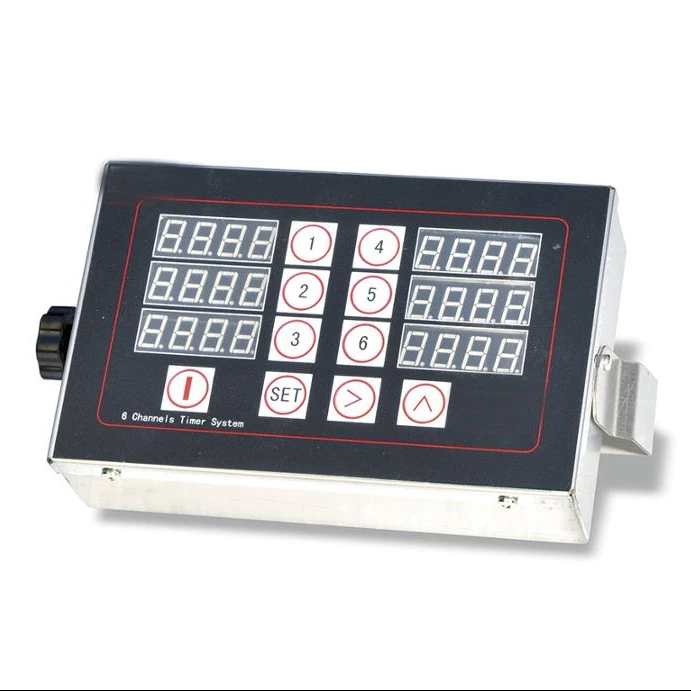 

Commercial Kitchen Six Channel Timer