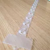 Profession Bespoke Transparent Plastic Cascading Wonder Hangers Of 12 Hooks Foldable PP PVC Promotion Custom Clip Strip