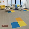 Commercial Stocks Cheap Plain Color Floor Office Carpet Tiles With Bitumen Backing or PVC New Design Shanghai Hangju Star Series