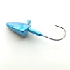 metal fishing flipping jig head in different hooks