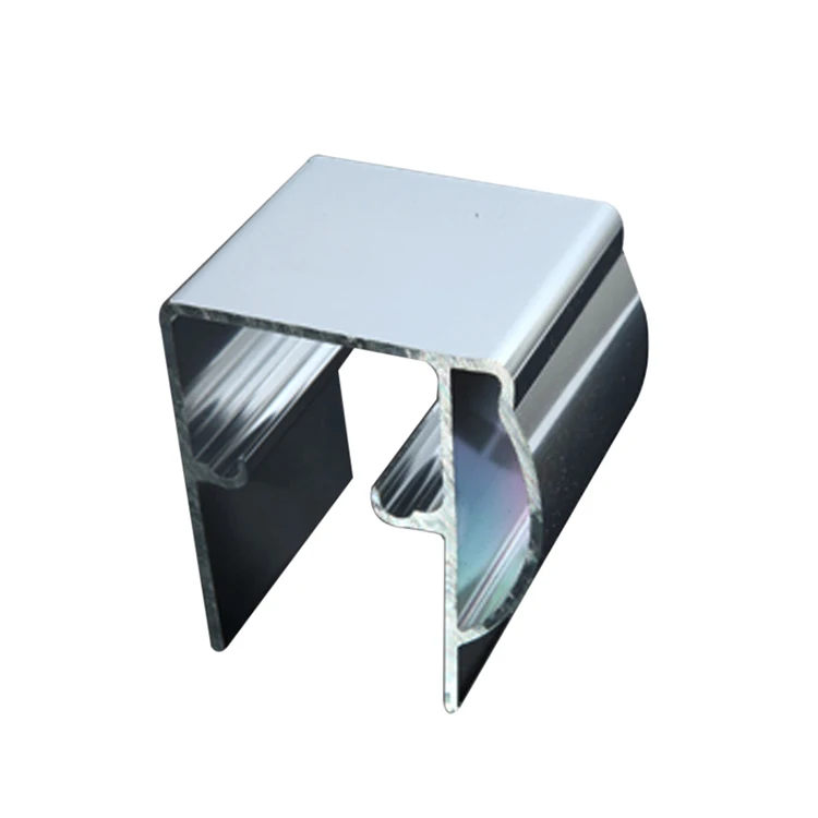 Chrome Bright Aluminum Shower Door Frame Aluminum Profile For Glass Shower Doors Aluminum Shower