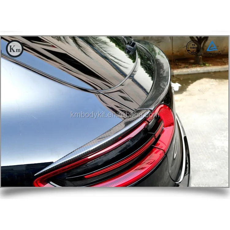 Km For Porsche Macan 95b 20142018 Carbon Fiber Mid Spoiler Mid Wing