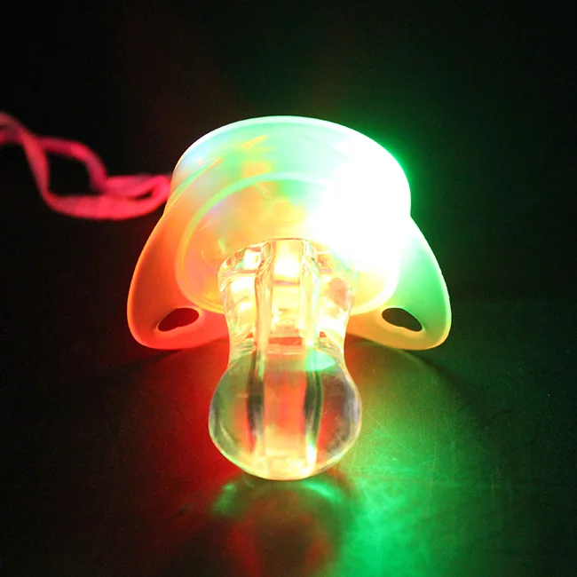 Kids Party Favors Led Pacifier,Light Up Pacifier,Led Flashing Pacifier